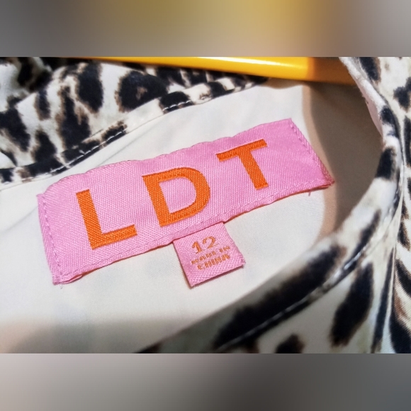 LDT L/S Leopard Print Dress - Picture 7 of 7